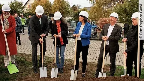 Spatenstich zur nationalen Gesundheitsreserve. 