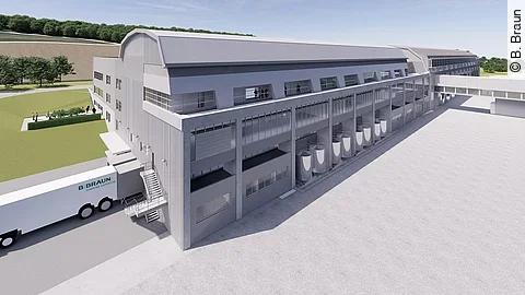 Neubau Melsungen B. Braun Neubau Melsungen B. Braun
